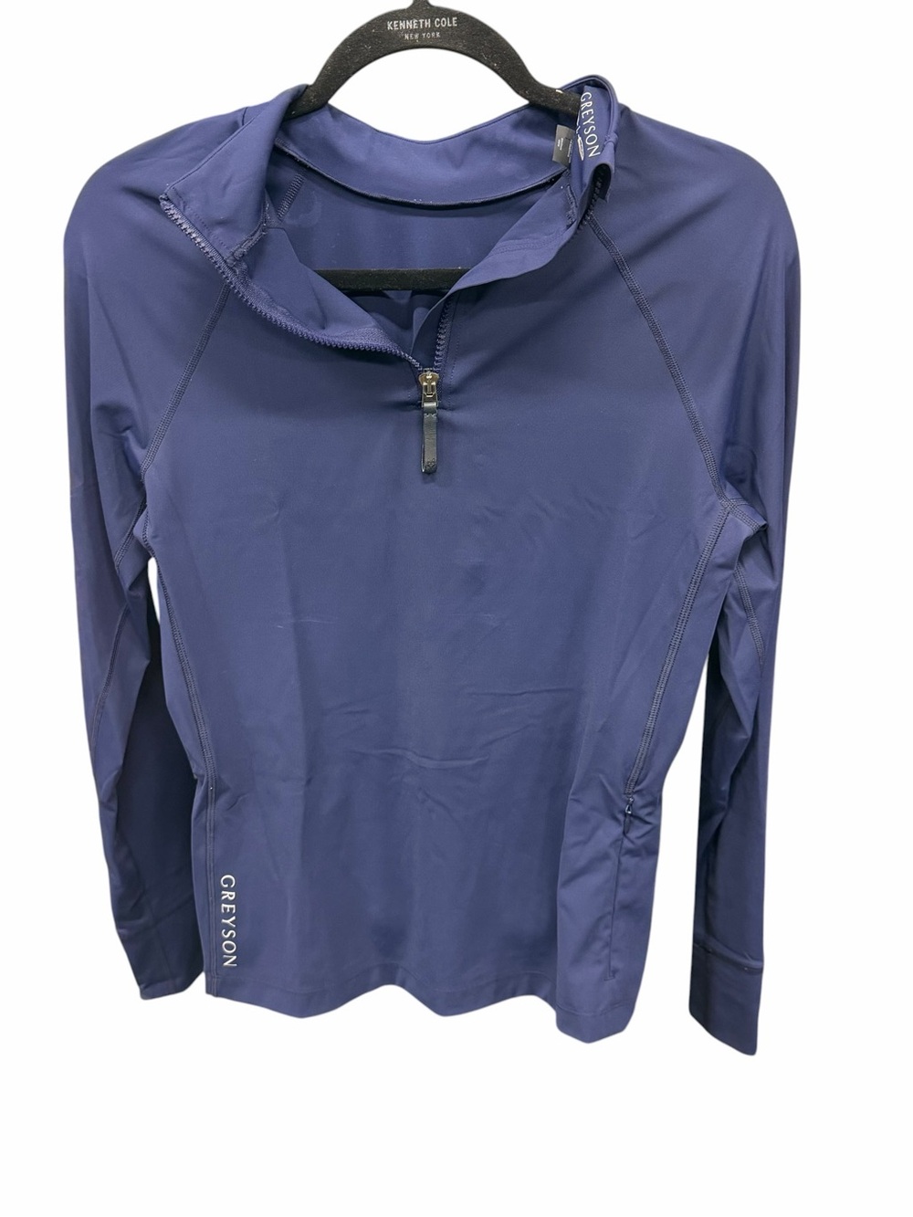Greyson Women's Navy Blue Quarter-Zip Performance Pullover
